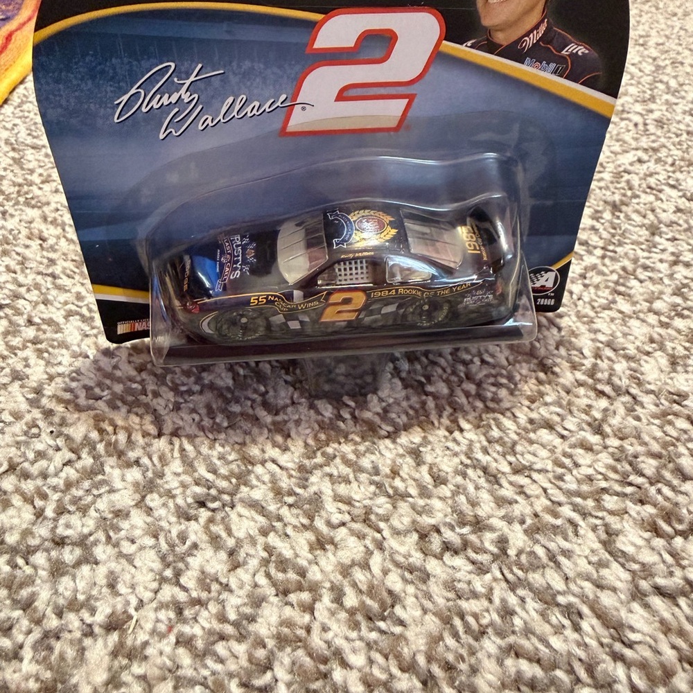 Nascar Black and Red Toy Car - Picture 4 of 4